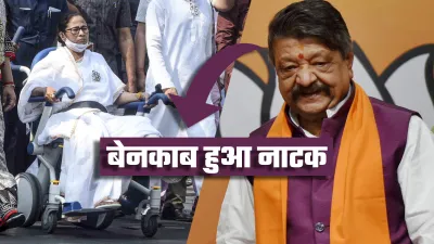 ममता के व्हीलचेयर से रोड शो को BJP ने बताया नाटक, विजयवर्गीय बोले- 'ज्यादा दिन नहीं चलेगा'- India TV Hindi