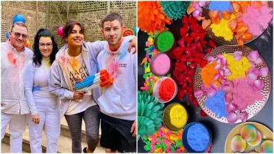 priyanka chopra holi celebration 2021 - India TV Hindi