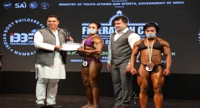 National body building competition, Lucknow, Geeta Saini, Haryana- India TV Hindi