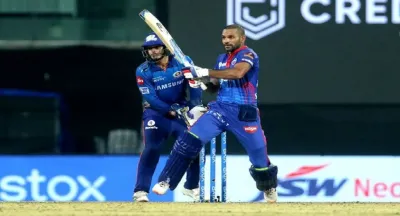 Shikhar Dhawan, Sportsm DC vs MI, IPL 2021- India TV Hindi