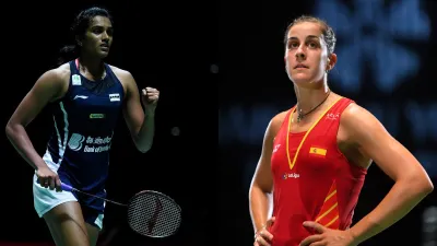 PV Sindhu and Carolina Marin- India TV Hindi