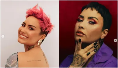 demi lovato cuts her hair to be free of gender after opens up on sexuality news in hindi - India TV Hindi