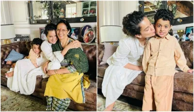 kangana ranaut lovely meeting with friends and relatives says Most challenging during Covid was the - India TV Hindi