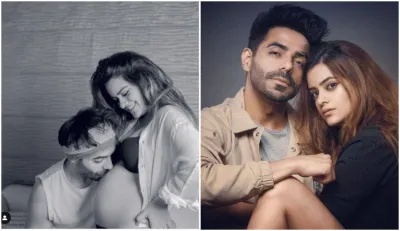 Aparshakti Khurana announcing wife Aakriti Khurana pregnancy shares baby bump picture - India TV Hindi