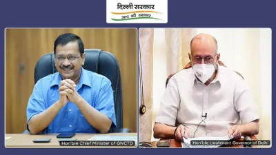 Delhi CM Kejriwal and Lt Governor Anil Baijal Meet Over Possible COVID-19 3rd Wave- India TV Hindi