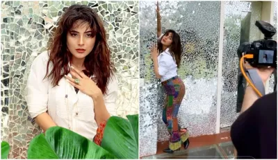 shehnaaz gill photoshoot with dabboo ratnani watch bts video - India TV Hindi