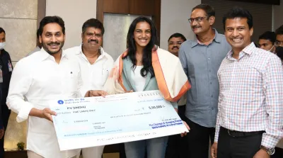 <p>Tokyo Olympics: Andhra Pradesh CM met athletes</p>- India TV Hindi