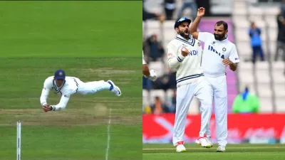 Shubman Gill's Superman catch Despite Laxman credits Taylor's wicket to Kohli, know why?- India TV Hindi