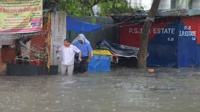 Delhi Waterlogging causes 1st death on Monday railway underpass in Pul Prahlad Pur area- India TV Hindi