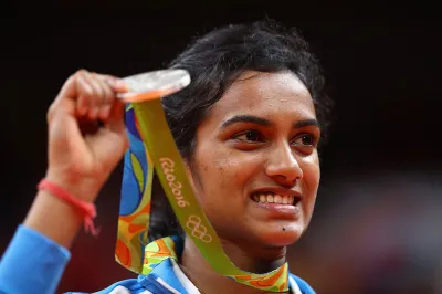 <p>PV Sindhu flaunts Olympic rings nail art as she gears up...- India TV Hindi