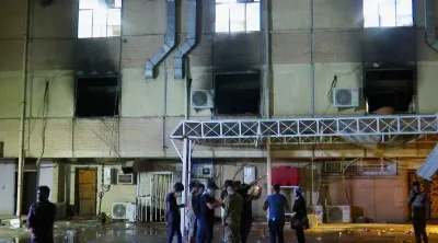 Iraq: Fire in Covid-19 hospital ward leaves at least 64 dead in Nasiriyah- India TV Hindi