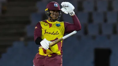 WI vs AUS 2nd T20I Shimron Hetmyer stormy innings West Indies beat Australia by 56 Runs- India TV Hindi