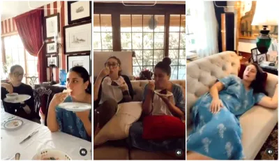 kareena kapoor khan and karisma kapoor productive weekend video on instagram - India TV Hindi