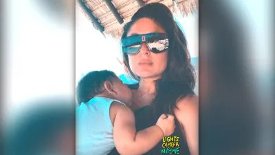 kareena kapoor shares son jeh new photo wrote lights camera nap time- India TV Hindi