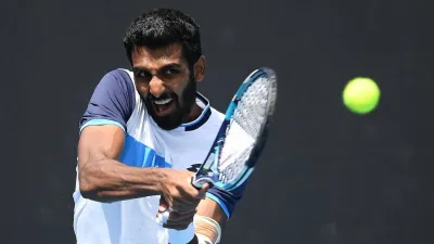 <p>Prajnesh Gunneswaran advances to second round of us open...- India TV Hindi