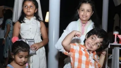 <p>kids of csk players including ziva spotted in playful...- India TV Hindi