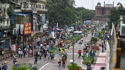 Redeveloped Chandni Chowk market, Delhi- India TV Hindi