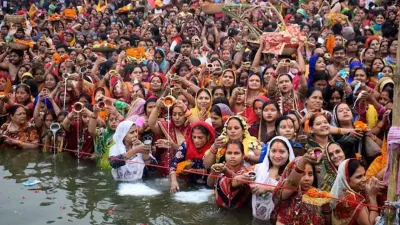 Delhi, Delhi Chhath Puja, Chhath Puja, Chhath Puja Public Places, Delhi Chhath Puja DDMA- India TV Hindi