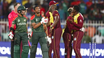 West Indies knocked out Bangladesh by three runs in a thrilling match WI vs BAN- India TV Hindi