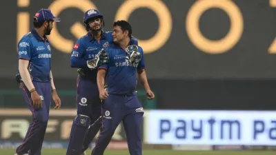 <p>SRH vs MI IPL 2021: mumbai indians win but fail to...- India TV Hindi