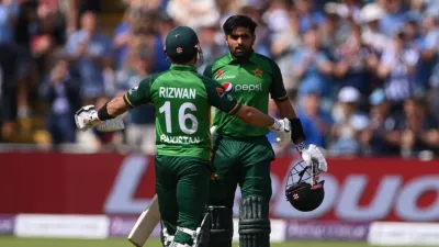 <p>Babar Azam defends decision to open innings with Rizwan...- India TV Hindi