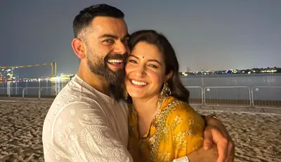 anushka sharma shares pic with husband virat kohli on his birthday wrote amazing man you are- India TV Hindi