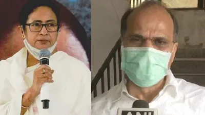 West Bengal Chief Minister Mamata Banerjee and Congress MP Adhir Ranjan Chowdhury- India TV Hindi