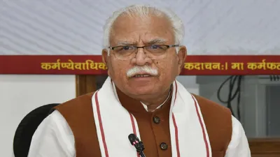 Manohar Lal Khattar, Chief Minister, Haryana - India TV Hindi