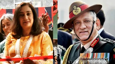  Bipin Rawat and Madhulika Rawat- India TV Hindi