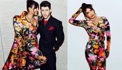 Priyanka chopra looks stylish in British Fashion Awards with nick jonas see photos- India TV Hindi