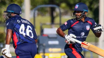 <p>USA vs IRE 1st T20I: Gajanand Singh Helps United States...- India TV Hindi