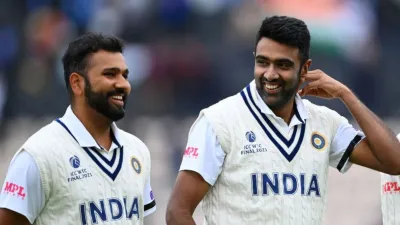 <p>Rohit Sharma, R Ashwin among four Indians included in...- India TV Hindi