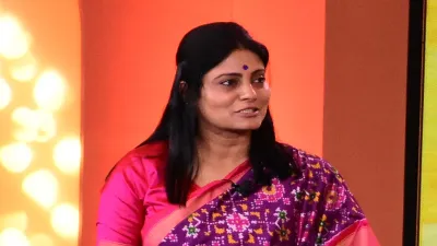 Anupriya Patel at India TV Chunav Manch 2022- India TV Hindi