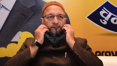 Asaduddin Owaisi at India TV Chunav Manch 2022- India TV Hindi