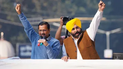 arvind kejriwal and bhagwant mann- India TV Hindi