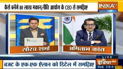 Amitabh Kant India TV Exclusive on Budget 2022- India TV Paisa