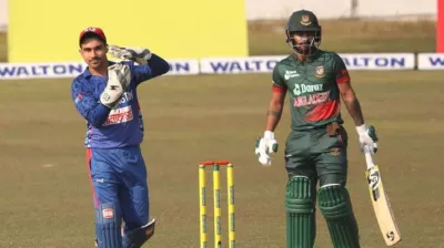 Bangladesh beat Afghanistan by four wickets in the 1st ODI in Chattogram. (File photo)- India TV Hindi