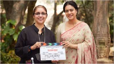काजोल 'सलाम वेंकी' से कर रही हैं फिल्म के सेट पर वापसी, शूटिंग हुई शुरू  Kajol is returning to the sets of the film with Salaam Venky shooting  begins - India TV