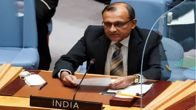 T. S. Tirumurti, India's Ambassador to the United Nations- India TV Hindi