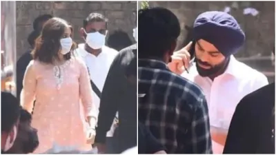 Virat Kohli become Sardarji Anushka sharma in matching dress new ad shoot - India TV Hindi