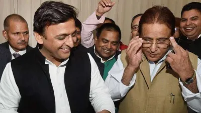 Akhilesh Yadav and Azam Khan- India TV Hindi