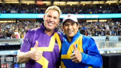 File photo of Shane Warne and Sachin Tendulkar- India TV Hindi