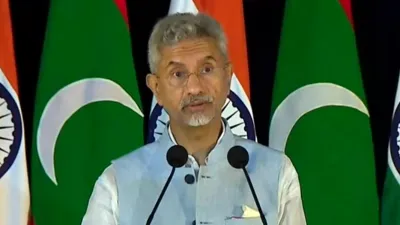 Indian Foreign Minister S Jaishankar in Maldives- India TV Hindi