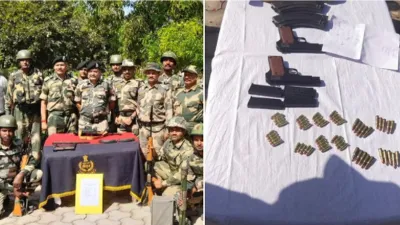  BSF recovers arms ammunition from Indo Pak border- India TV Hindi