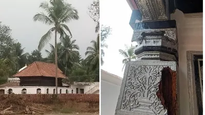 Temple like structure found under mosque in Mangaluru's Malali- India TV Hindi