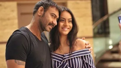 Ajay Devgn and Nysa Devgn- India TV Hindi