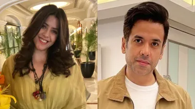 Ekta Kapoor and Tusshar Kapoor- India TV Hindi