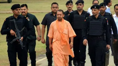 Yogi Adityanath security beefed up, 2 CRPF platoons attached with security cover- India TV Hindi