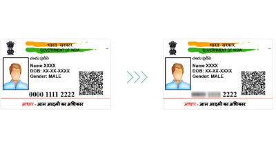 UIDAI suggests sharing masked Aadhaar - India TV Hindi