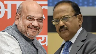 Home Minister Amit Shah and NSA Ajit Doval- India TV Hindi